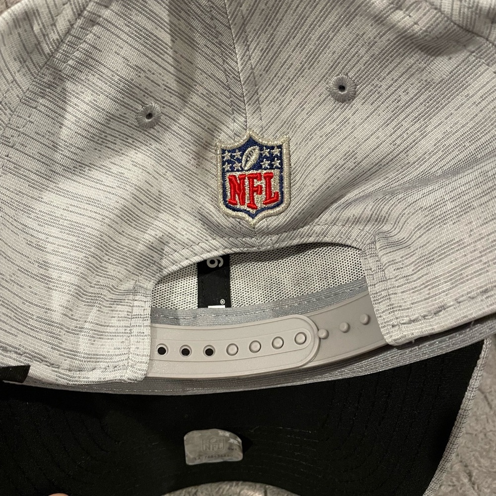 Cincinnati Bengals New Era Gray and Black AFC Champions Cap New!!! - Picture 4 of 7